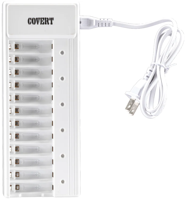 Covert Scouting Cameras 2038 Rapid Charger 12 Bay AA