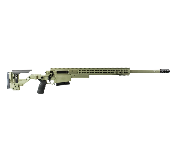 Accuracy International AXSR Folding Rifle .300 PRC Sage Green 27" 3/4"-24 w/Brake