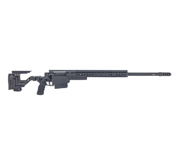 Accuracy International AXSR Folding Rifle .338 Lapua Mag Black 27" 3/4"-24 w/Brake