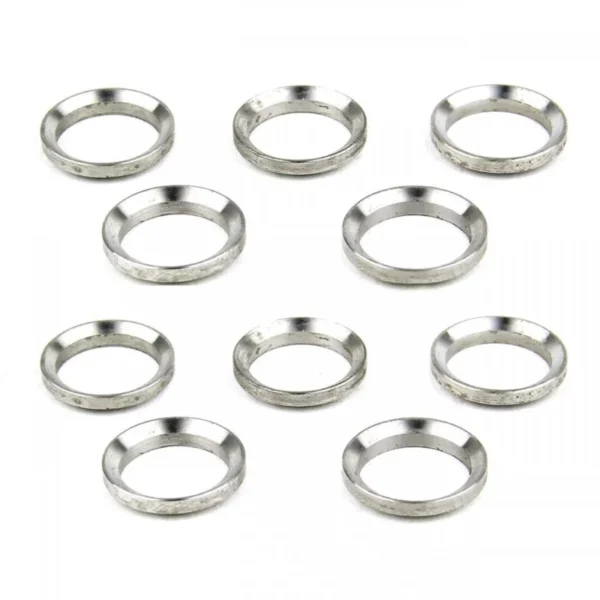 Tacfire AR-10 Muzzle Brake Crush Stainless Steel Washers - 10/ct