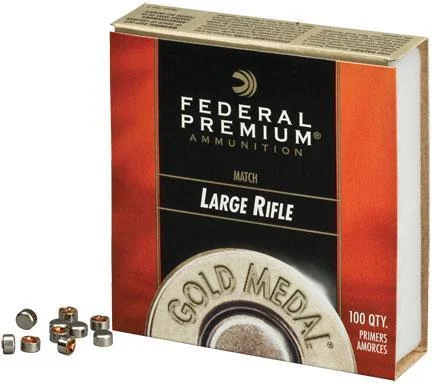 Federal Premium Gold Medal 210M Large Rifle Primers 1,000ct