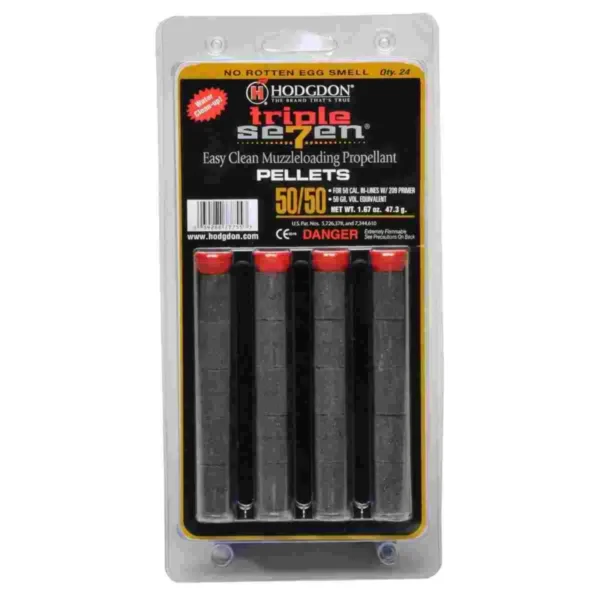 Hodgdon Powder Triple Seven Pellets .50 cal 50 gr Pellets - 24ct Blister Pack