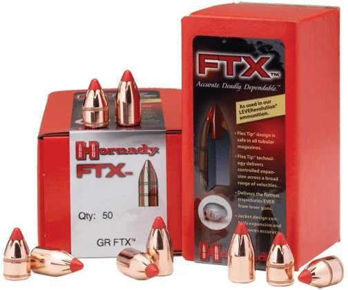 Hornady FTX Handgun Bullets .44 cal .44 Magnum .430" 225 gr FTX 100/ct