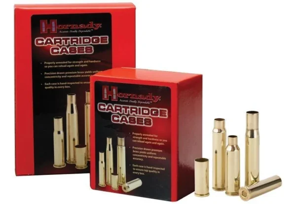 Hornady Unprimed Brass Rifle Cartridge Cases 6.5 Creedmoor 50/ct