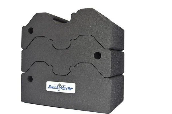 Benchmaster Weapon Rack Adjustable 3 Piece Bench Block