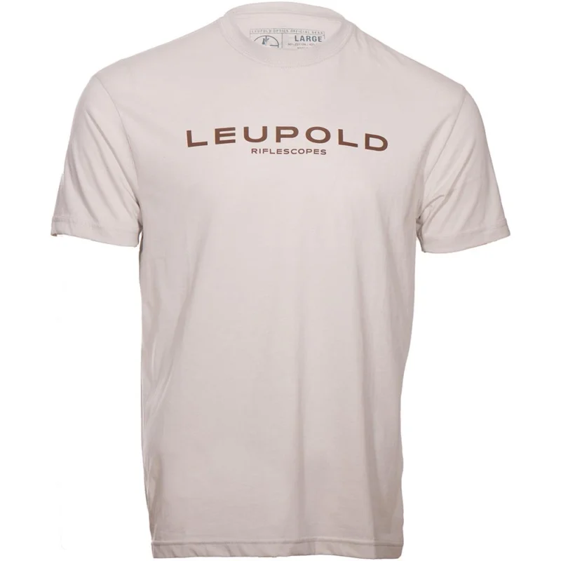 Leupold Riflescopes Short Sleeve Shirt Sand M