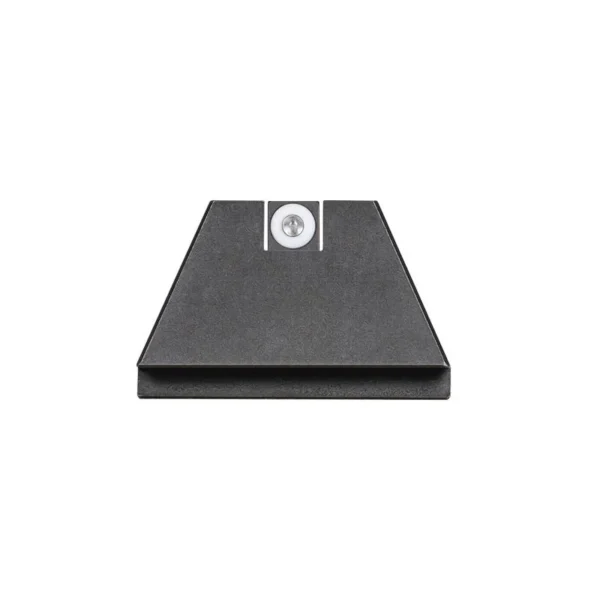 Night Fision Suppressor Height Night Sight Set White Front Blank Back for Glock